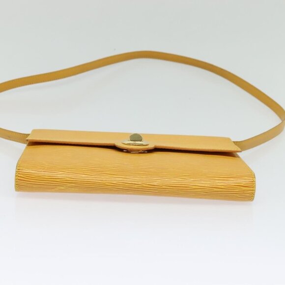 LOUIS VUITTON Epi Arsch Shoulder Bag Yellow M52579 LV Auth BA4144 - Picture 6 of 16